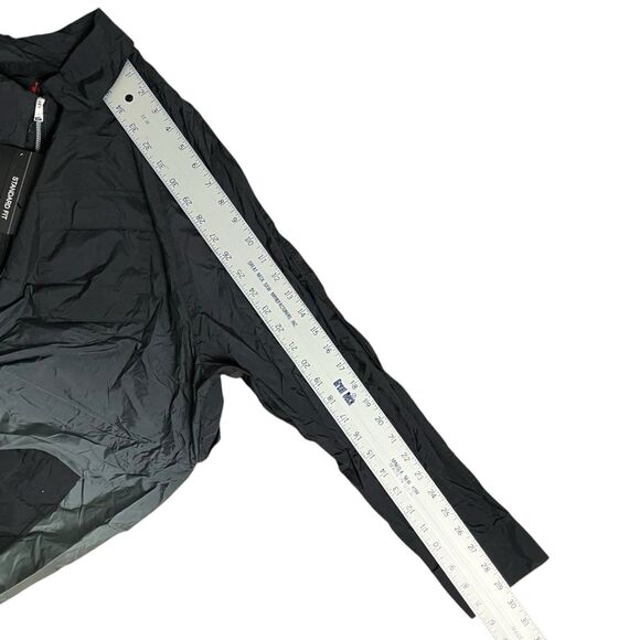 Nike Air Jordan Jacket WMNS XL Black Windbreaker  CU6319-010 Sporty Reflective - Picture 9 of 15